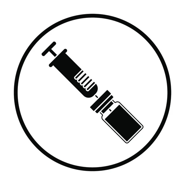 Syringe Icon Vector Illustration — Stock Vector