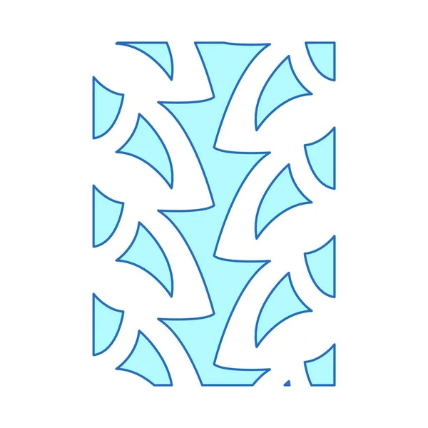 Ilustração Vetorial Formas Geométricas Abstratas — Vetor de Stock
