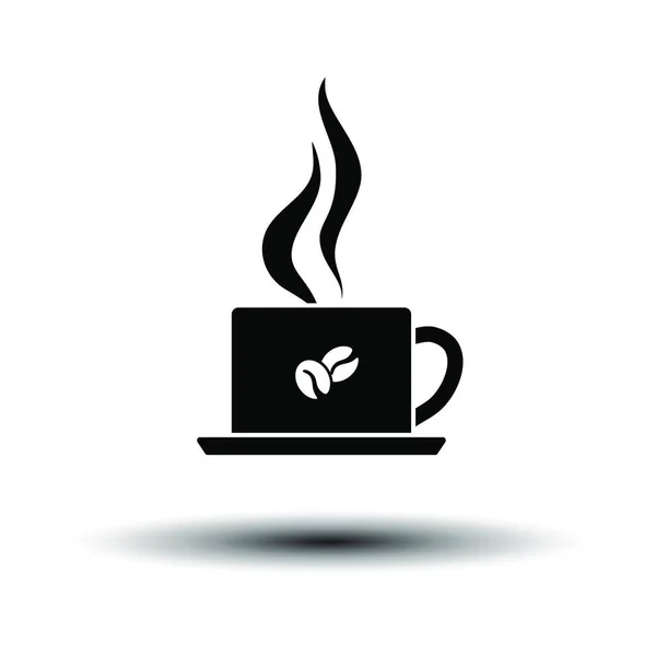 Icona Della Tazza Caffè Illustrazione Vettoriale — Vettoriale Stock