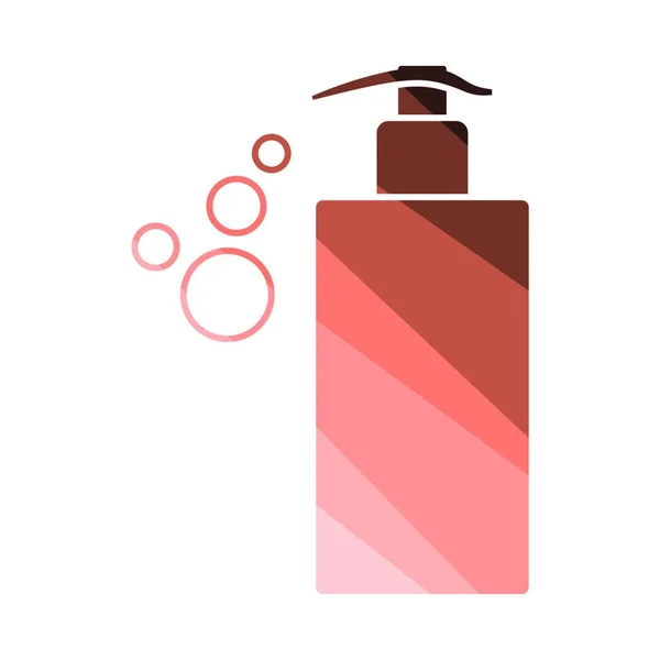 Seifenspender Symbol Umriss Illustration Der Shampoo Vektor Symbole Für Web — Stockvektor