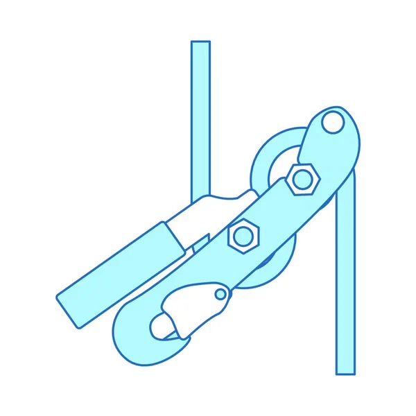 Ikona Rakety Izometrické Snowboardové Vektorové Ikony Pro Webdesign Izolované Bílém — Stockový vektor