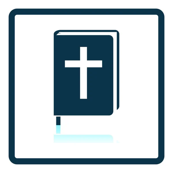 Bible Icon Flat Design Style Eps — Stock Vector