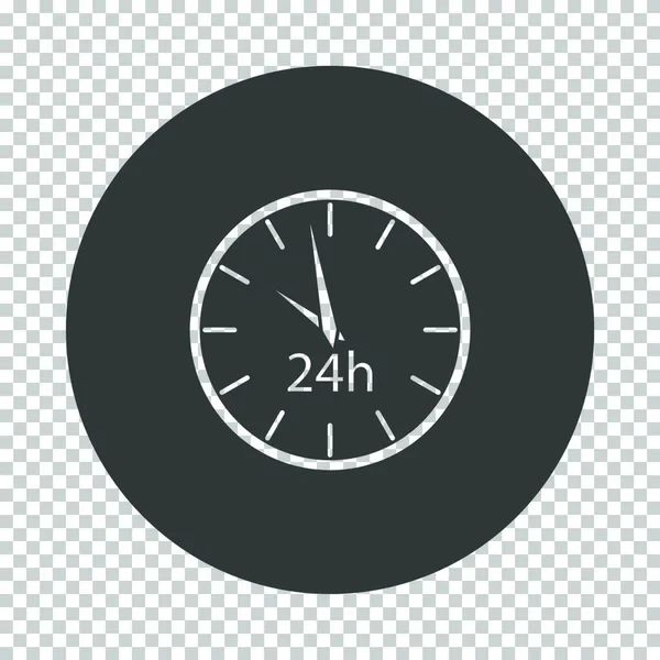 Ícone Relógio Símbolo Tempo Ilustração Vetorial —  Vetores de Stock