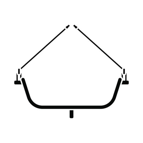 Illustration Vectorielle Icône Moderne Manque — Image vectorielle