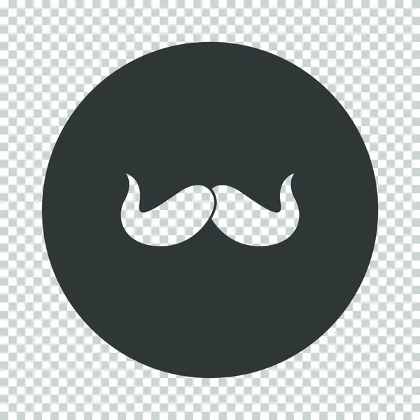 Mustache Icon Vector Concept Illustration Design — Stock Vector