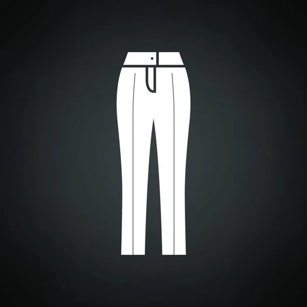 Icône Pantalon Illustration Vectorielle — Image vectorielle