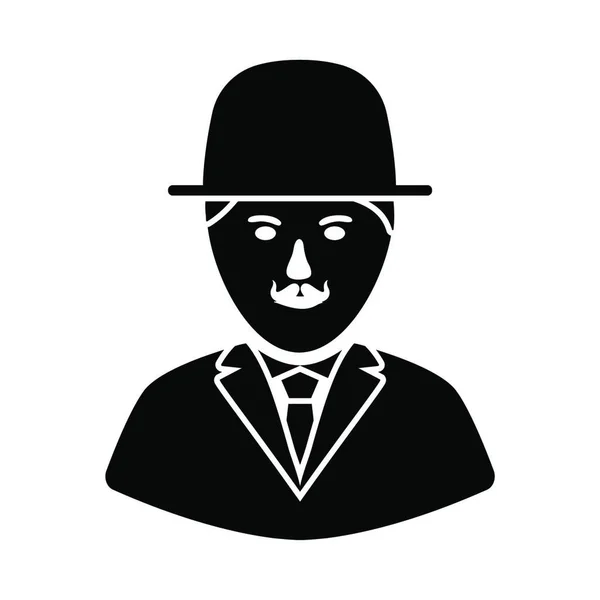 Detective Icon Vector Illustration — Stock Vector