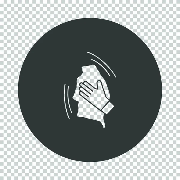 Hand Holding Hands Icon Vector Illustration — Stock Vector