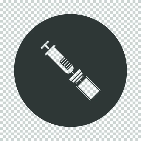 Syringe Icon Vector Concept Illustration Design — Stock Vector