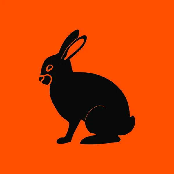 Icono Conejo Ilustración Vectorial — Vector de stock