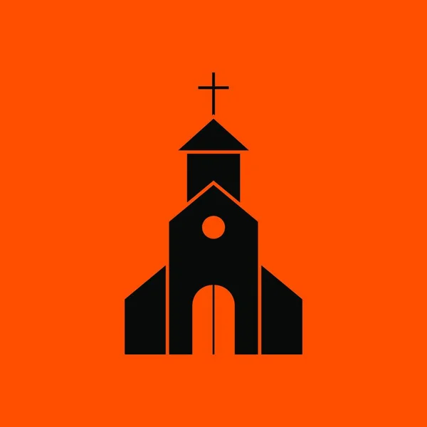 Εικονογράφηση Διάνυσμα Εικονίδιο Εκκλησίας — Διανυσματικό Αρχείο