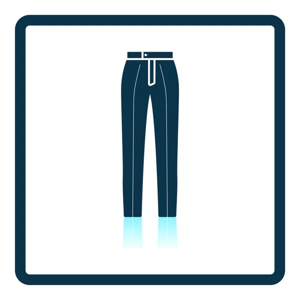 Icône Pantalon Illustration Plate Des Icônes Vectorielles Vêtements Pour Web — Image vectorielle