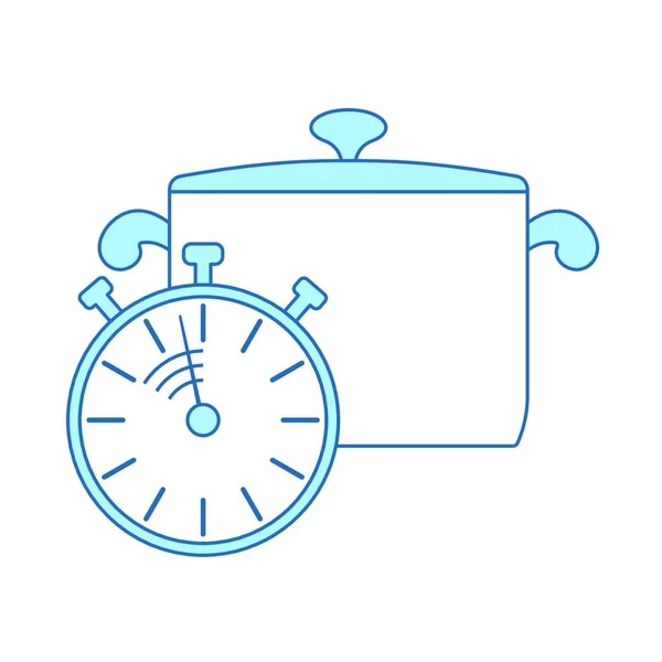 Time School Vector Illustration — Stock Vector