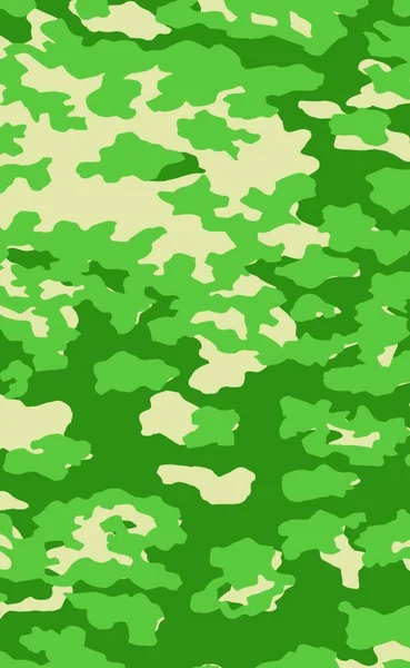 Camouflage Nahtlose Muster Militärischer Hintergrund — Stockvektor