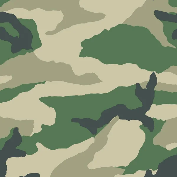 Camouflage Nahtlose Muster Vektorillustration — Stockvektor