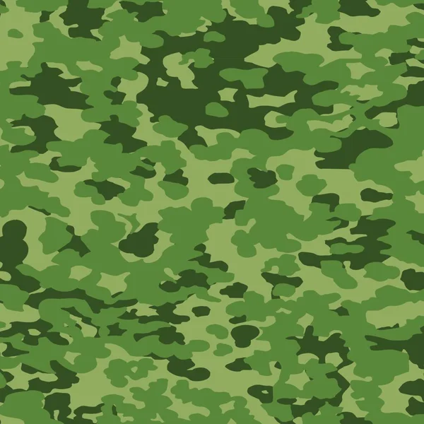 Motif Sans Couture Avec Camouflage Illustration Vectorielle — Image vectorielle
