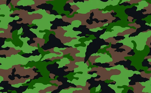 Camouflage Motif Sans Couture Fond Abstrait Illustration Vectorielle — Image vectorielle