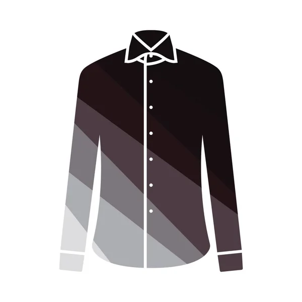 Icono Chaqueta Ilustración Plana Ropa Símbolo Vectorial Para Web — Vector de stock