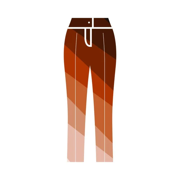 Pantalones Vaqueros Icono Ilustración Simple Ropa Símbolo Vectorial Para Web — Vector de stock