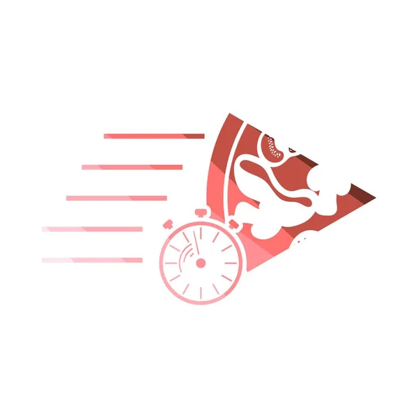 ヘルメット付き自転車のベクトルイラスト — ストックベクタ
