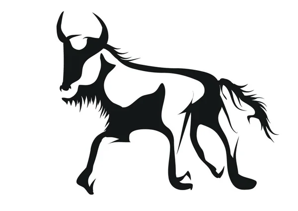 Ilustración Vectorial Toro — Vector de stock