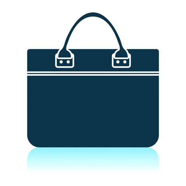 Taschensymbol Flache Abbildung Von Handtaschenvektorsymbolen Für Das Web — Stockvektor