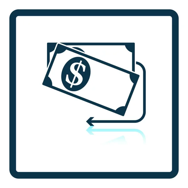 Geld Pictogram Vector Illustratie — Stockvector