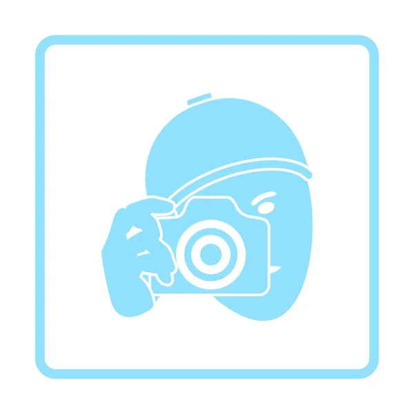 Icono Cámara Ilustración Simple Cctv Vector Iconos Para Web — Vector de stock