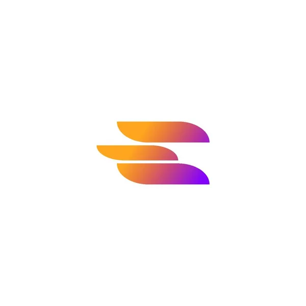 Buchstabe Logo Symbol Design Vektor Illustration Vorlage — Stockvektor