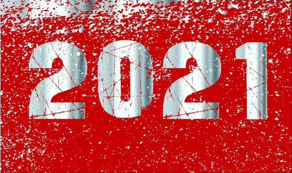 Ano Novo 2019 Fundo Com Textura Brilho Vermelho —  Vetores de Stock