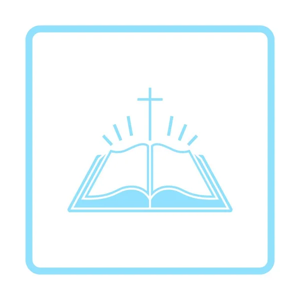 Αγία Γραφή Βιβλίο Εικονίδιο Vector Εικονογράφηση — Διανυσματικό Αρχείο