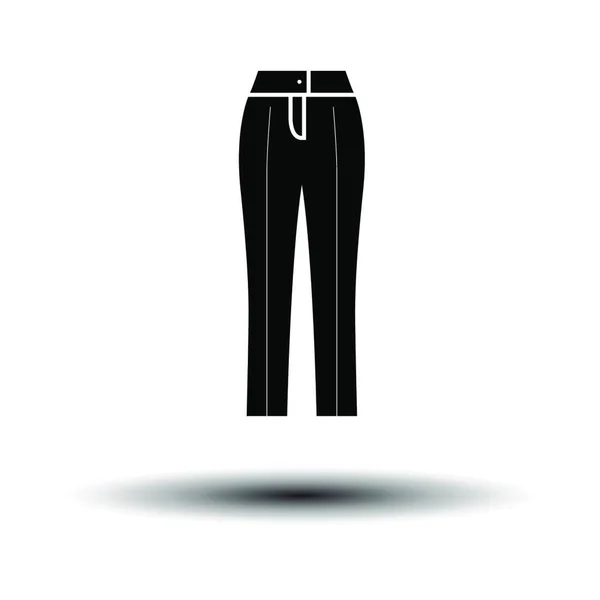 Icono Pantalones Ilustración Plana Del Diseño Del Logotipo Del Vector — Archivo Imágenes Vectoriales