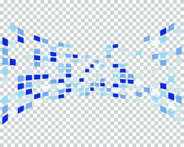 Blauw Wit Abstracte Achtergrond — Stockvector