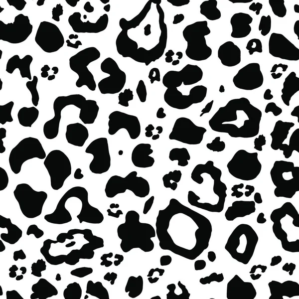 Bezproblemowy Wzór Nadrukiem Zwierzęcym Leopard Modny Stylowy Wzór Ornamentem Gepard — Wektor stockowy