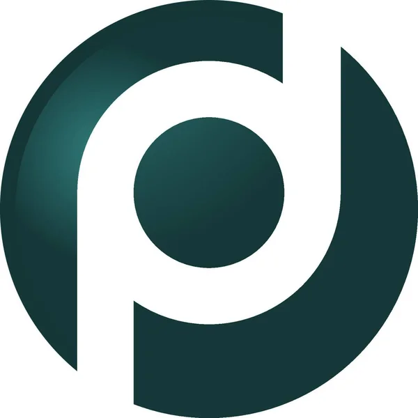 Lettre Initiale Modèle Conception Logo — Image vectorielle