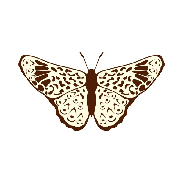 Εικόνα Πεταλούδας Εικονογράφηση Διανύσματος — Διανυσματικό Αρχείο