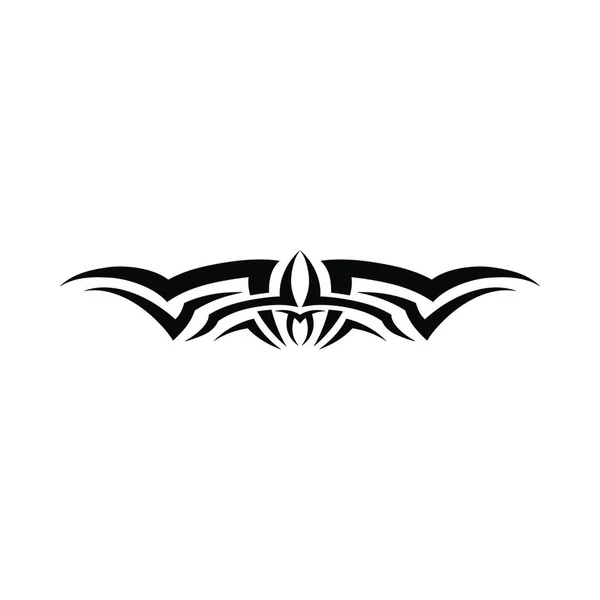 Logotipo Vetor Abstrato Elemento Design Tribal Moderno — Vetor de Stock