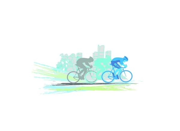 Bicycle Bike Vector Illustration — Stock Vector
