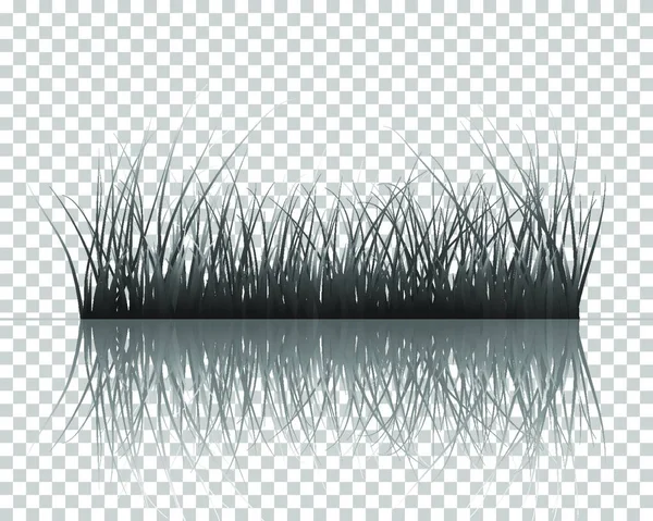 Illustration Vectorielle Herbe Des Plantes — Image vectorielle