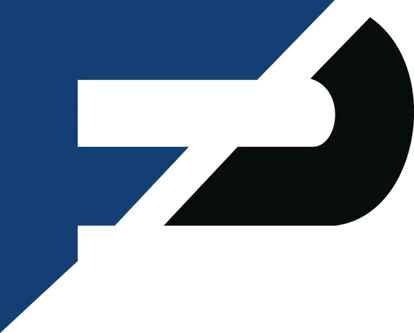 Initial Letter Vector Logo Design Template — Stock Vector