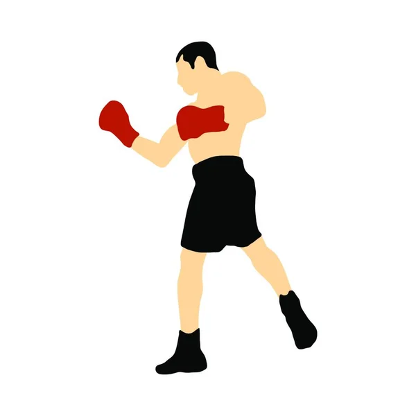 Jour Boxe Illustration Vectorielle — Image vectorielle