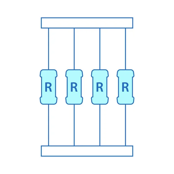 Icono Del Enchufe Eléctrico Ilustración Vectorial — Archivo Imágenes Vectoriales