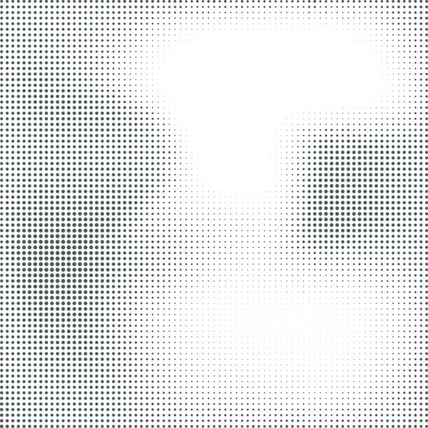 Halbtonmuster Punktesatz Vorhanden Gepunktete Textur Auf Weißem Hintergrund Overlay Grunge — Stockvektor
