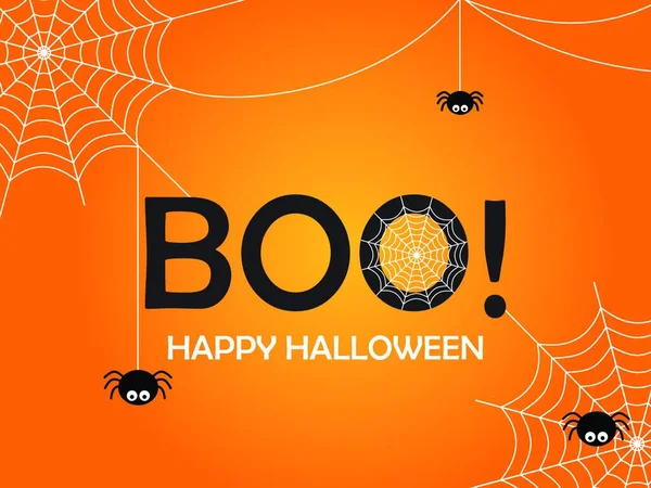 Invitation Fête Halloween Illustration Vectorielle — Image vectorielle