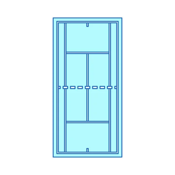 Illustration Vectorielle Une Conception Graphique Moderne Une Fenêtre — Image vectorielle