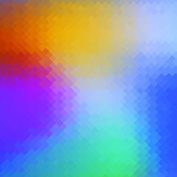 Красочный Многоугольный Фон Смятый Квадратный Узор Низкая Полированная Текстура Абстрактный — стоковый вектор