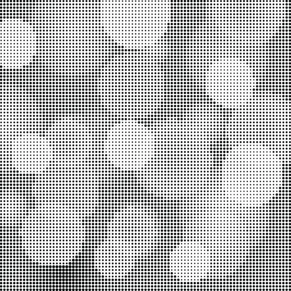 Pola Halftone Set Dots Inggris Dotted Texture White Background Overlay - Stok Vektor