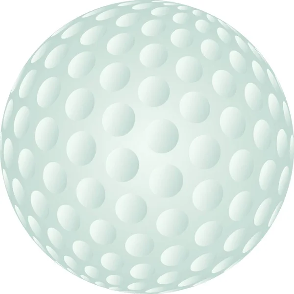 Golfball Logo Symbol Golf Golfball — Stockvektor