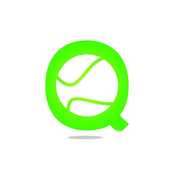 Plantilla Logo Hoja Verde Vector Icono — Vector de stock