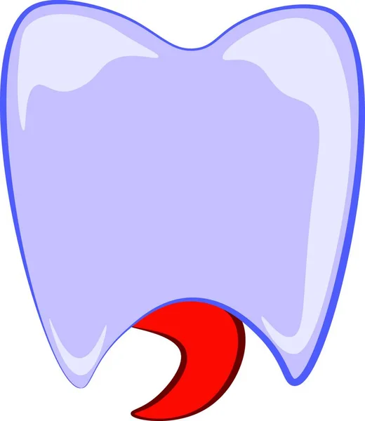 Ilustração Dente Desenho Animado —  Vetores de Stock